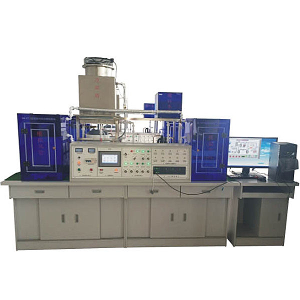 台式仿真中央空调实训装置(图1) 台式拟真中央空调实验装置,新能源汽车转向实验装置