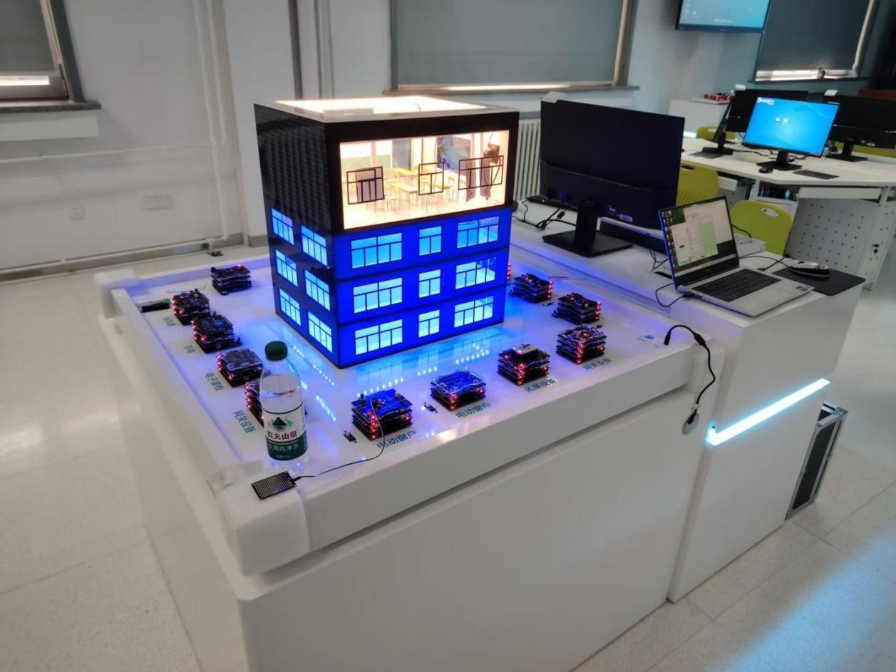 中人ZRWL-JJ物联网智能家居教学实训沙盘(图1)